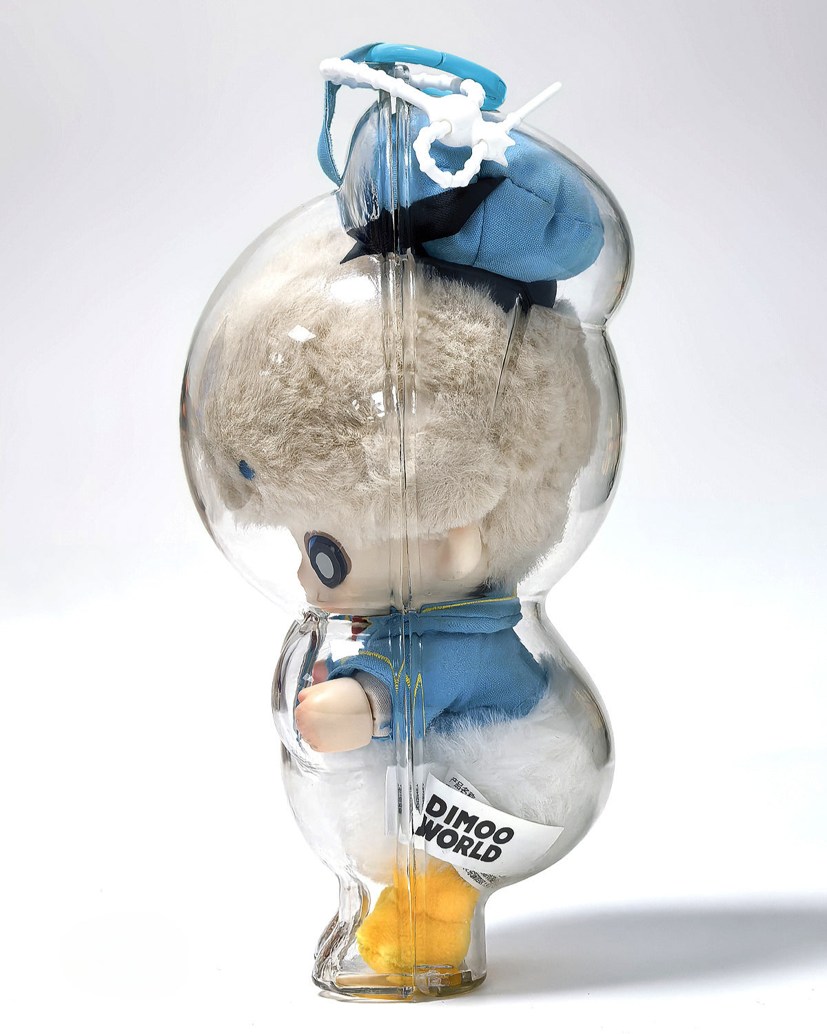 DIMOO x Disney Crystal Case - Premium Clear Protector for Vinyl Dolls (10cm)