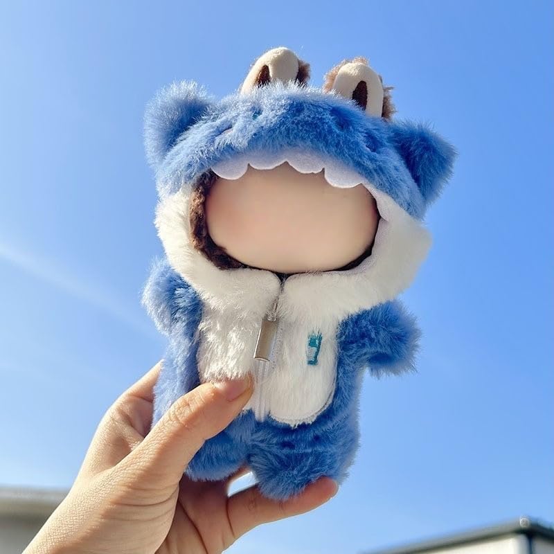 Cute Animal Clothes for LABUBU, Unique and Diverse Outfits for Labubu, No Doll Included (SWAN)