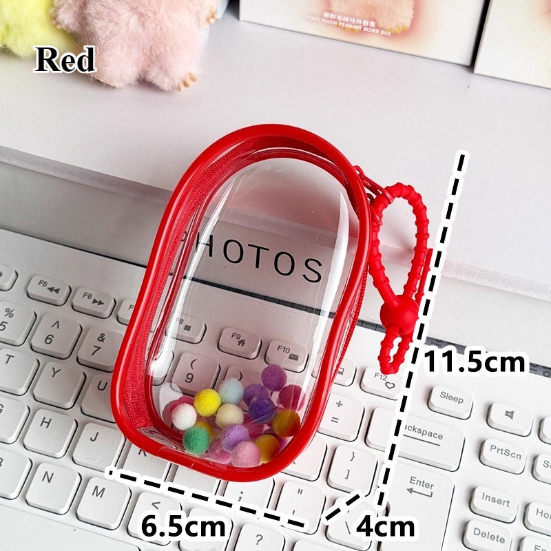 Labubu 4.0 Heart Code Thick Case - Enhanced Carrier for Plush & Vinyl Keychain