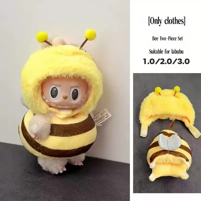 15cm/17cm The Monsters Wacky Mart For LABUBU V1 V2 V3 Generation Handmade Clothes