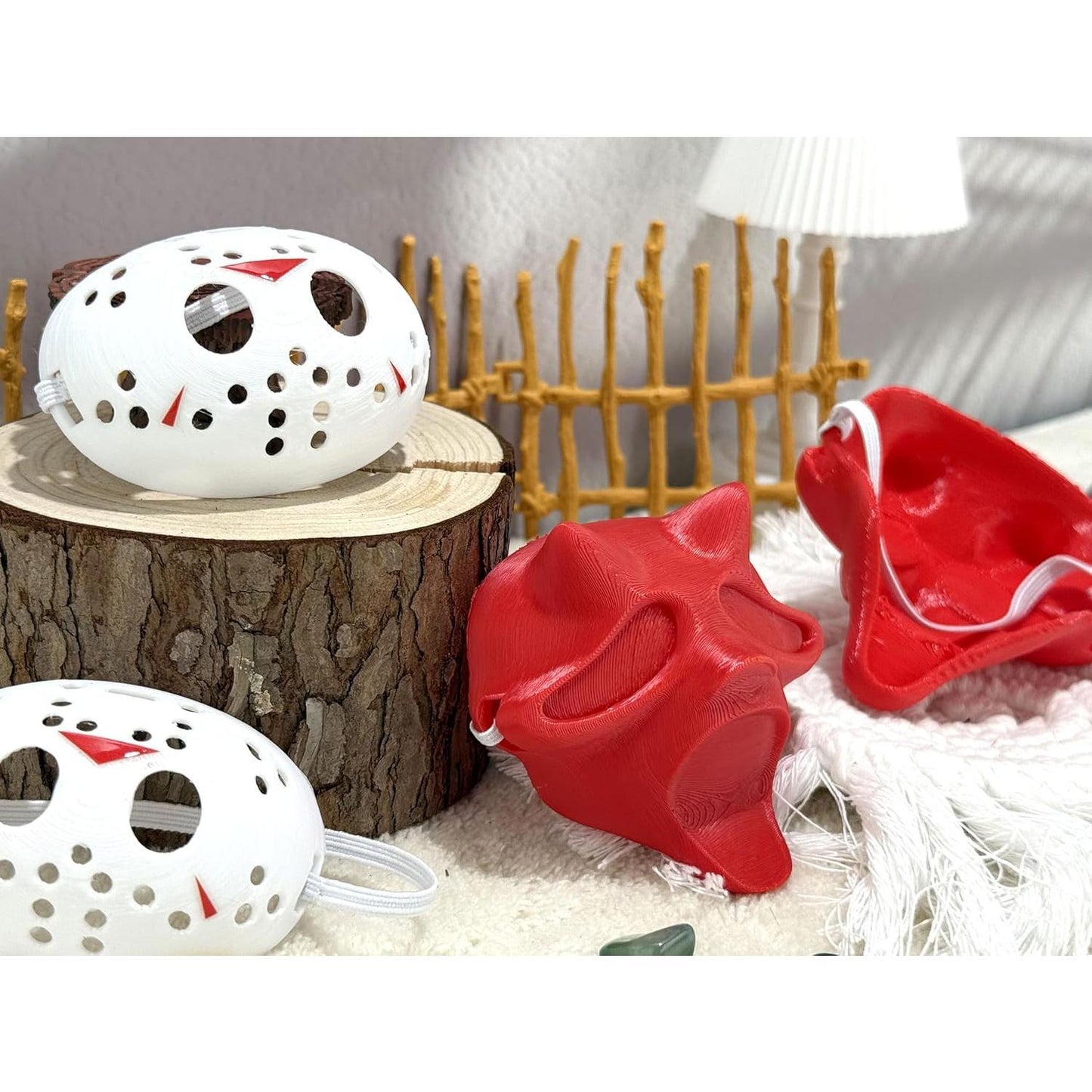 LABUBU MASK - Clothes Accessories, Premium Fashion Chic Dolls Accessories, Halloween Christmas Birthday Gift for Kids