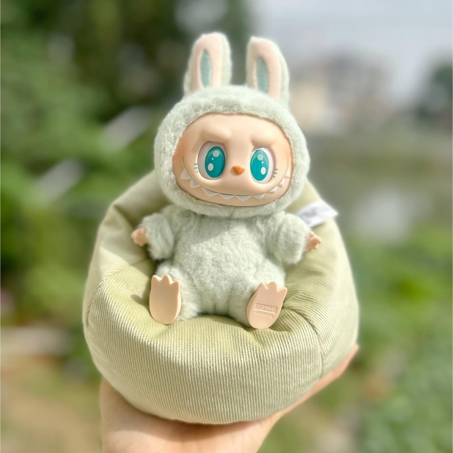 Doll Sleeping Bed Lazy Sofa for Labubu Plush Dolls Home Recliner Car Ornament