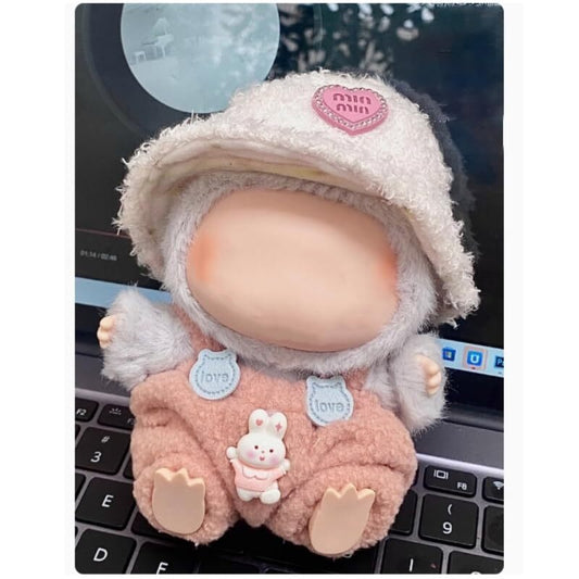 Handmade Clothes for Labubu 3-Piece 17cm Clothes for Labubu Set with Accessories
