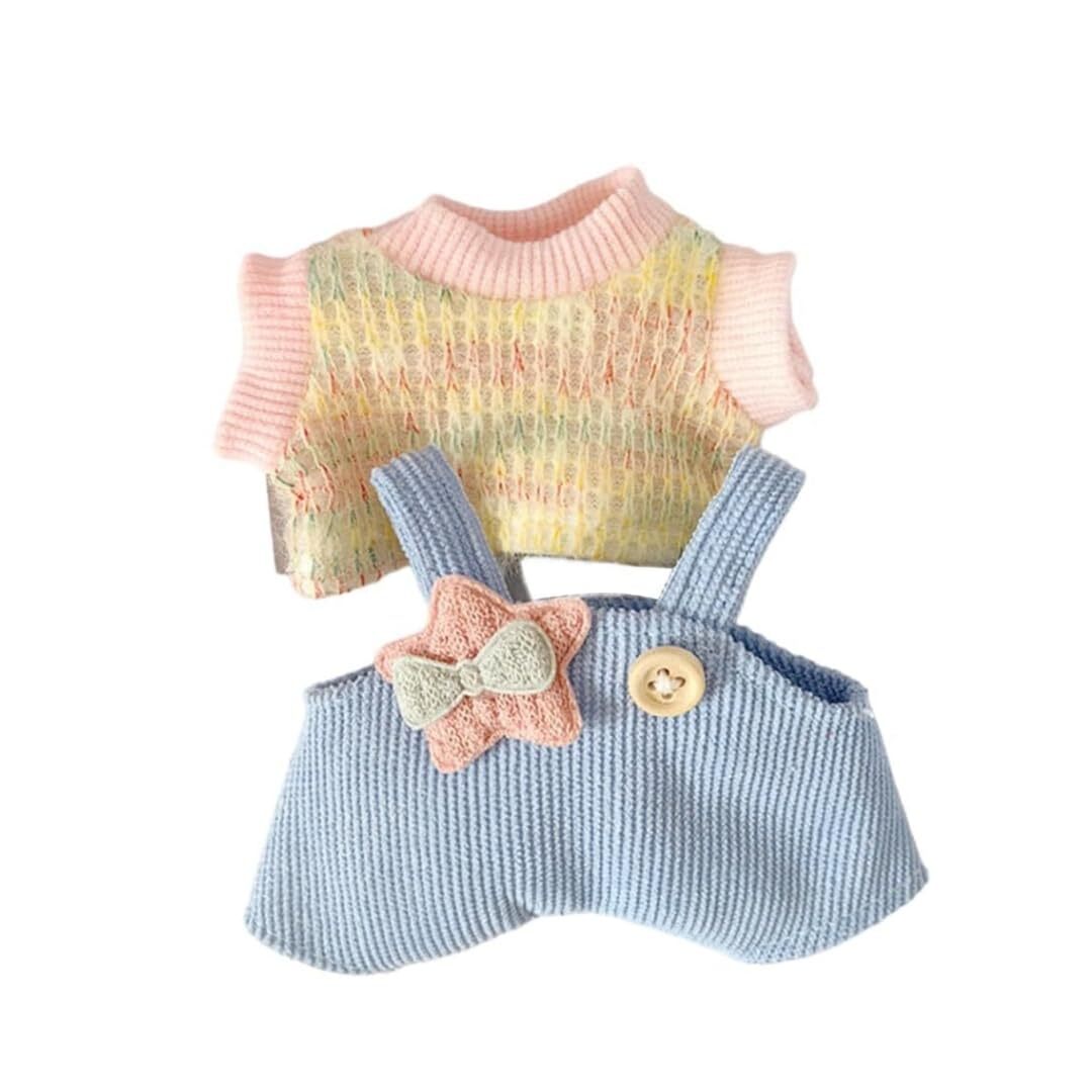 Clothing Set For LABUBU Adorable Luxury Handcrafted Clothes Set No Doll No Shoe