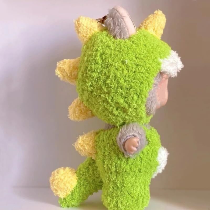 Doll Clothes for Labubu Dolls Handmade Clothes Dinosaur Style Outfit Jumpsuit