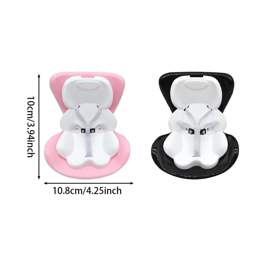 Doll Car Seat for 17cm Dolls with Air Vent Clip, Car Ornament for Doll Fans