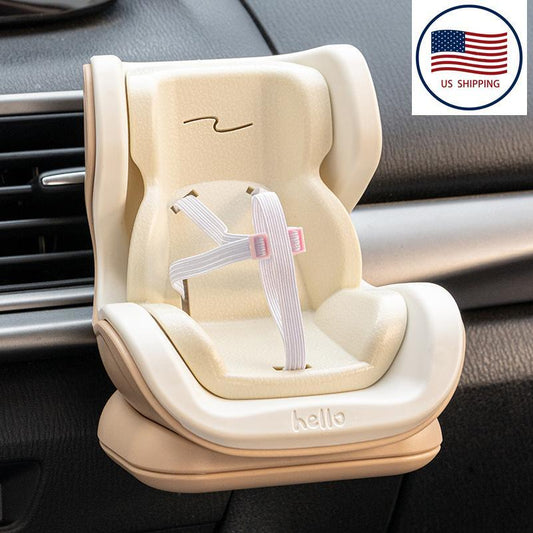 Safety Seat Compatible with Labubu, Doll Car Seat Ornament Decoration No Toy