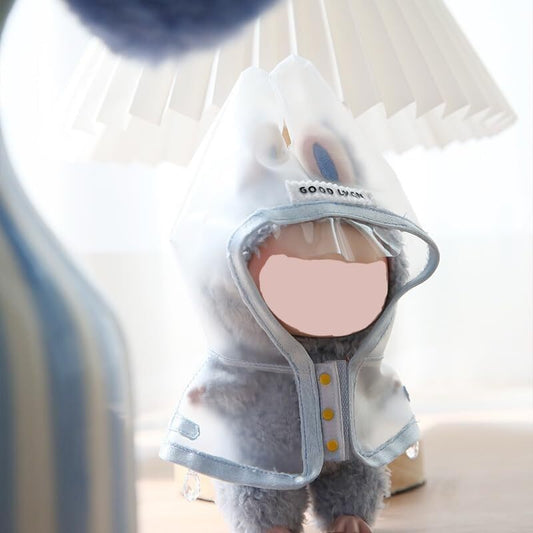 Clothes for La bu(NO Doll) Raincoat for Labu Clothes 15cm/17cm Doll Accessories