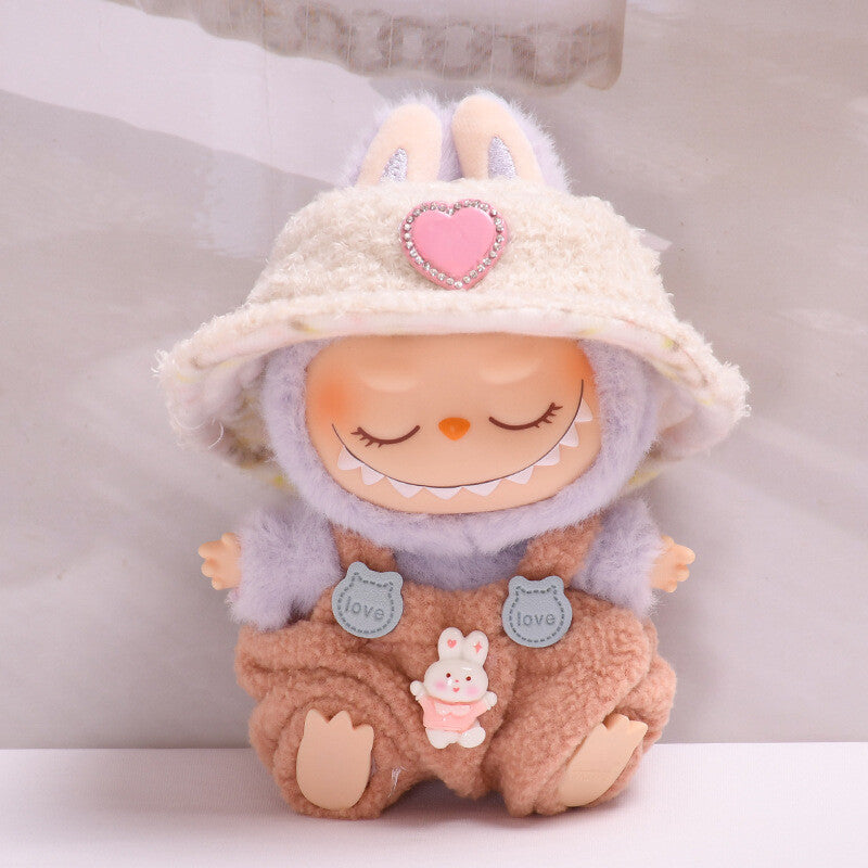 Clothes for Labubu Doll - 17cm Doll Clothes for Labubu, Premium Stylish Outfit