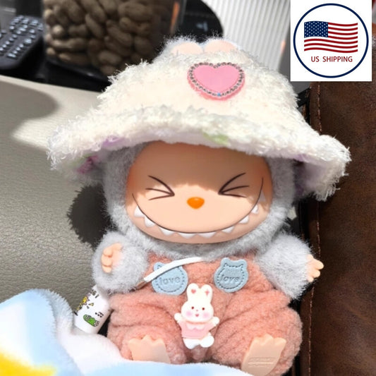 Clothes for Labubu Doll - 17cm Doll Clothes for Labubu, Premium Stylish Outfit