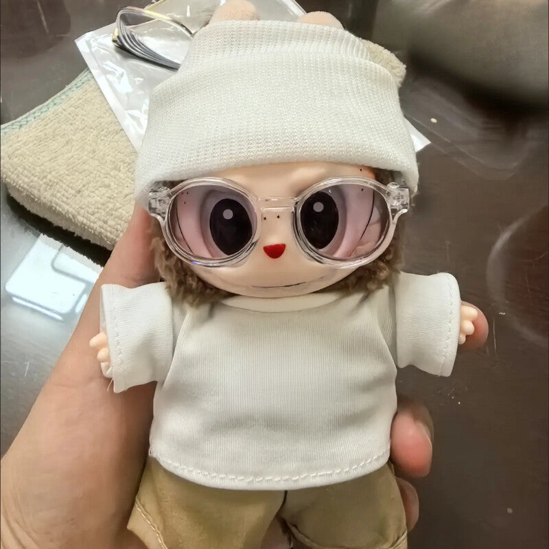 Fits LABUBU 1, 2, 3 Clothes Colorful Sunglasses Macaron Style Sunglasses ONLY