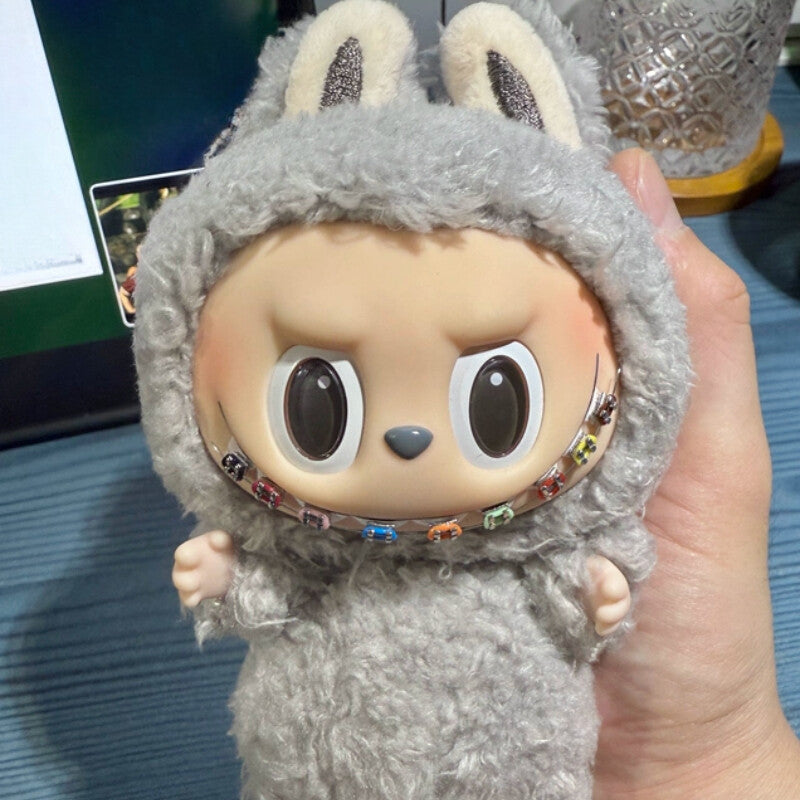 Orthodontic Accessory for Labubu Handmade Metal Braces for Doll Figures