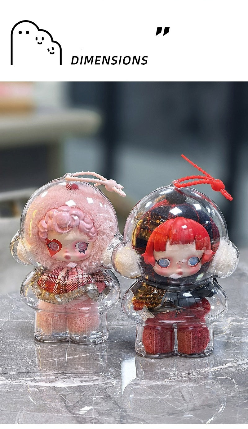 Pop Mart SP Winter Symphony Set - Plush Doll Protector & Stroller Bag