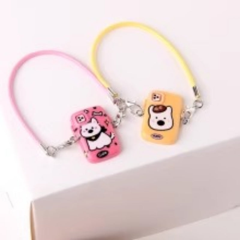 Creative Phone Lanyard & Mini Doll Figurine | Scene Accessories, Bag Doll Decorative Charm & Pendant