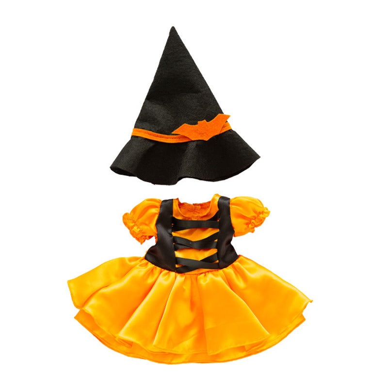 18-inch American Girl Doll Halloween Dress | Trick-or-Treat Costume without Pumpkin Lamp
