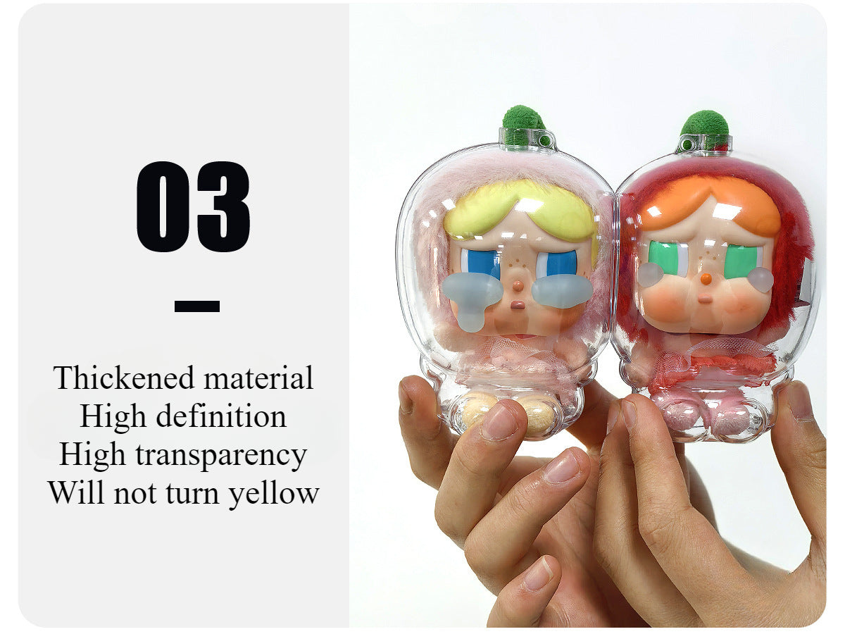 Crybaby Sweet Cherry Set - Kawaii Emotional Doll Case with Candy-colored Protection