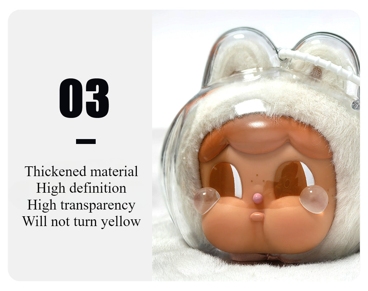 CRYBABY Thai Gashapon Case - Limited Edition Vinyl Shell for Emotional Doll Display