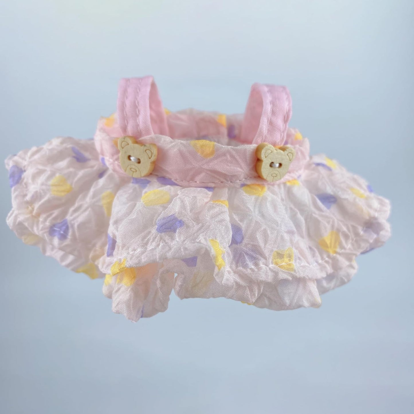 4-piece Set Doll Clothes & Outfits for LABUBU, Premium Fashion Dresses with Accessories for 17cm/6.7" Plush Doll - Premium Collector's Gift Ready for Display, Play and Collection