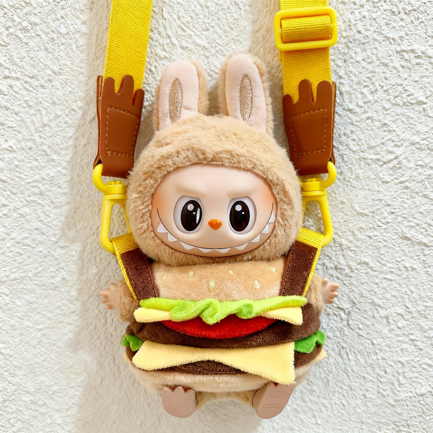 17cm Labubu Gen 2 Sitting Party Casual Set | Doll Clothes for Keychain Charms | Clothes Only