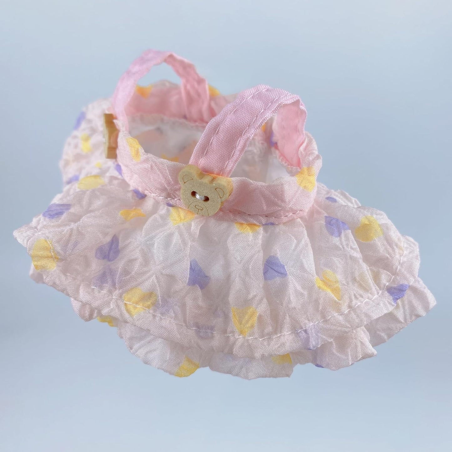 4-piece Set Doll Clothes & Outfits for LABUBU, Premium Fashion Dresses with Accessories for 17cm/6.7" Plush Doll - Premium Collector's Gift Ready for Display, Play and Collection