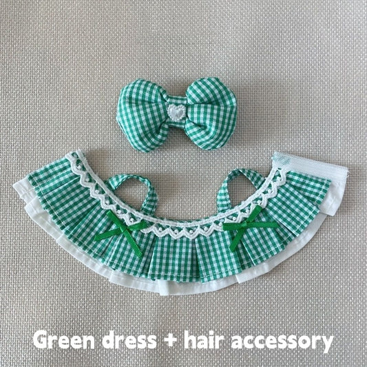 CRYBABY Doll Clothes - Cute Elegant Green Outfit for Display & Photography