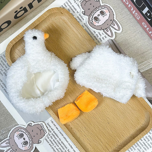 Cute Animal Clothes for LABUBU, Unique and Diverse Outfits for Labubu, No Doll Included (SWAN)