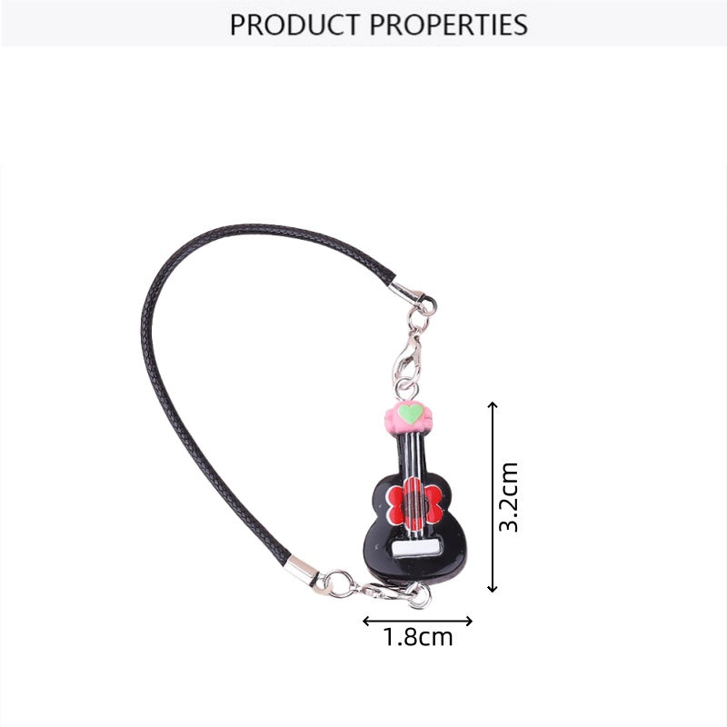 Dollhouse Miniature Guitar Accessories | DIY Mini Decorative Pendant & Ornament