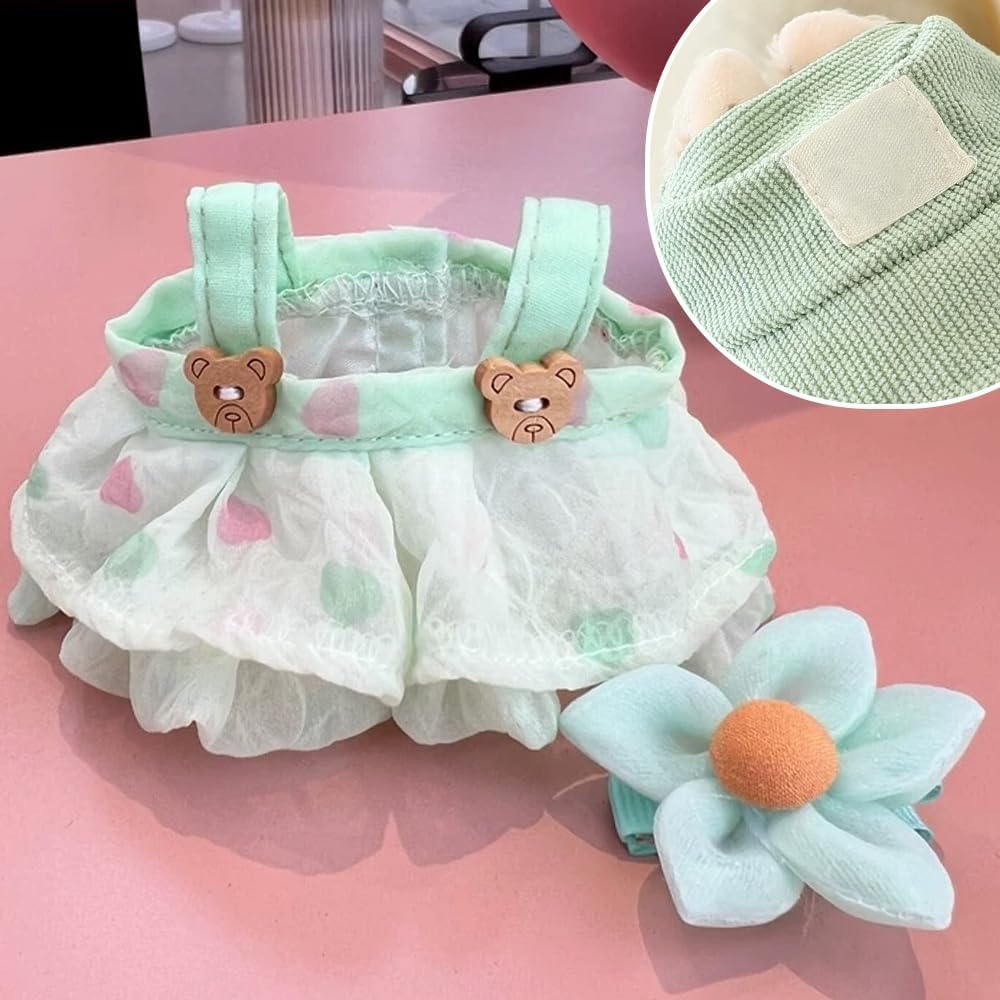 2025 New Clothes for Labubu Outfit, Exquisite Accessories for Labubu,Cute Clothes Set for 17 cm Labubu Accessories (#O)