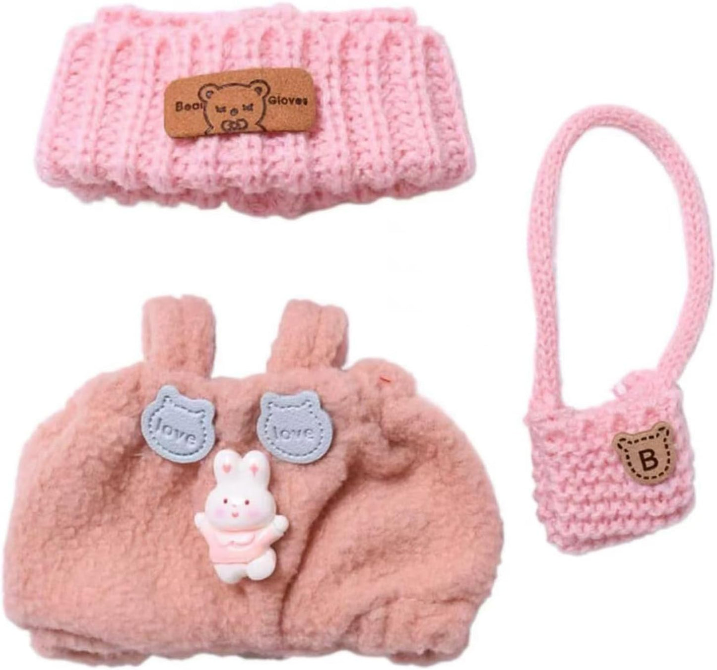2025 New Clothes for Labubu Outfit, Exquisite Accessories for Labubu,Cute Clothes Set for 17 cm Labubu Accessories (#O)