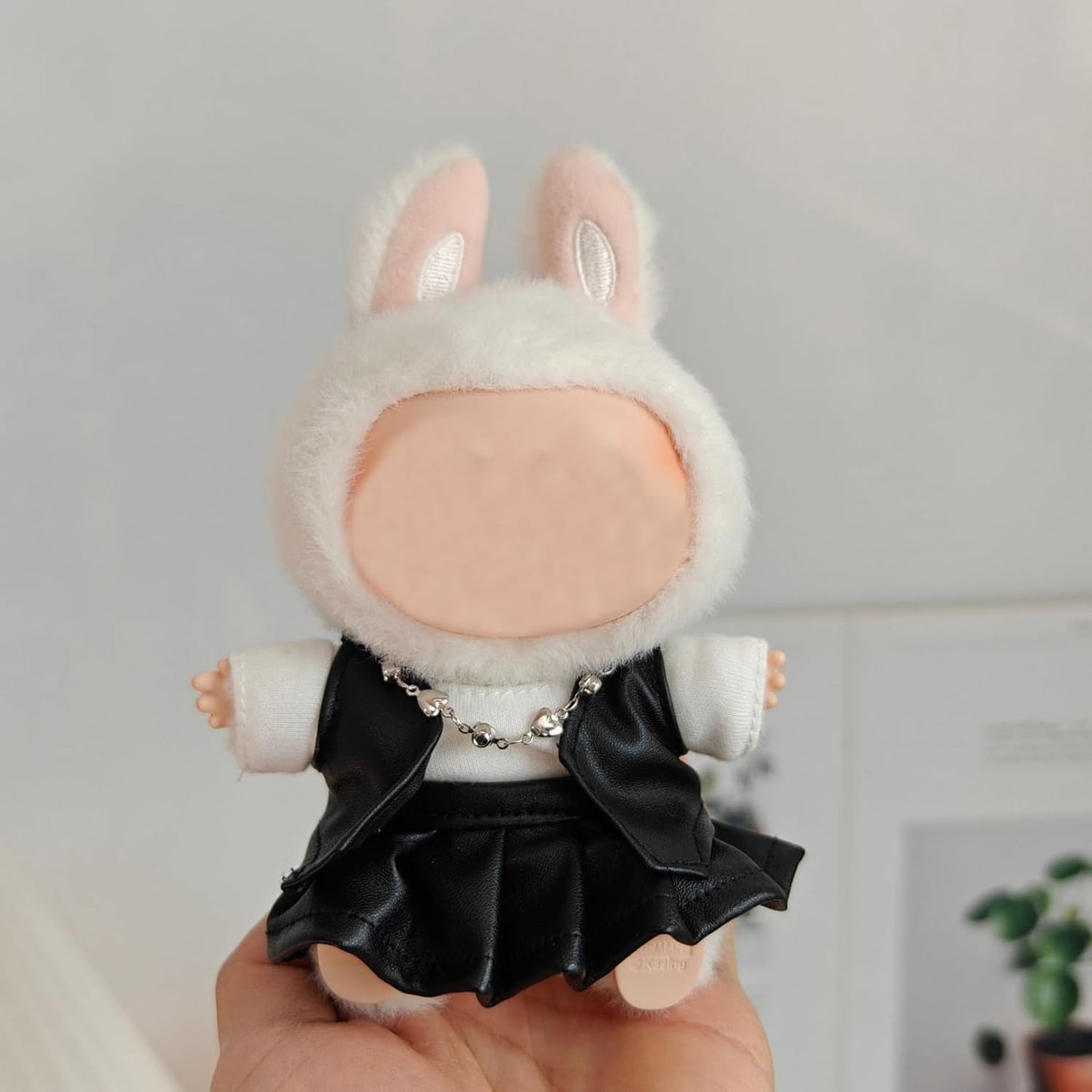 Doll Wing for Lububu, Premium Black Lububu Wing, 7 Inch Lububu Wing Accessories (No Doll) (Wing)