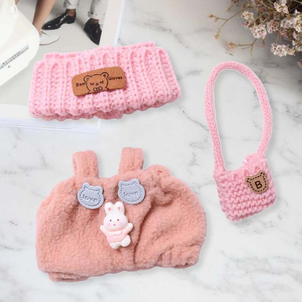 2025 New Clothes for Labubu Outfit, Exquisite Accessories for Labubu,Cute Clothes Set for 17 cm Labubu Accessories (#O)