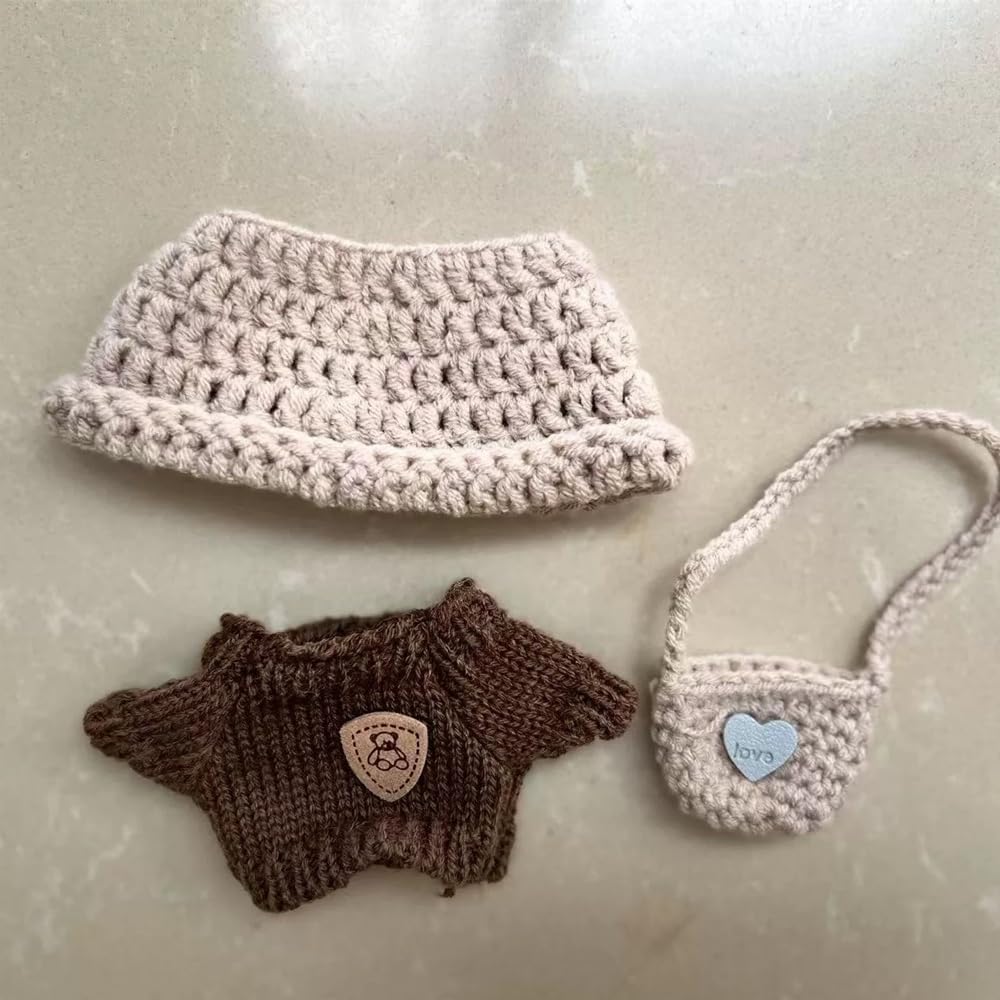 2025 New Clothes for Labubu Outfit, Exquisite Accessories for Labubu,Cute Clothes Set for 17 cm Labubu Accessories (#O)