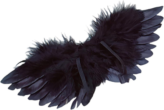 Doll Wing for Lububu, Premium Black Lububu Wing, 7 Inch Lububu Wing Accessories (No Doll) (Wing)