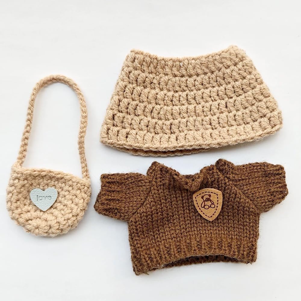 2025 New Clothes for Labubu Outfit, Exquisite Accessories for Labubu,Cute Clothes Set for 17 cm Labubu Accessories (#O)