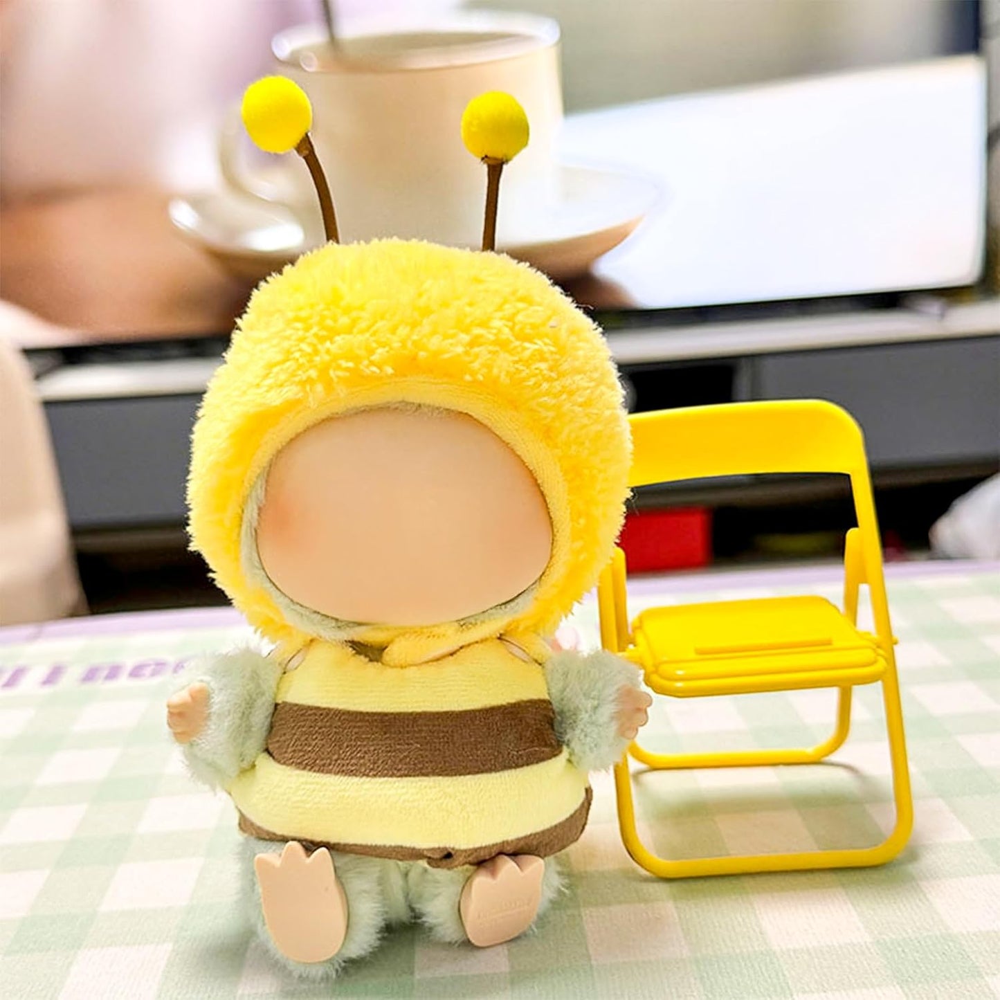 Clothes Fit for LABUBU Doll, Fashion Doll Clothes Outfit Set Cute Theme Designer Toys Dress Accessories for Collector Fans Display (Star)