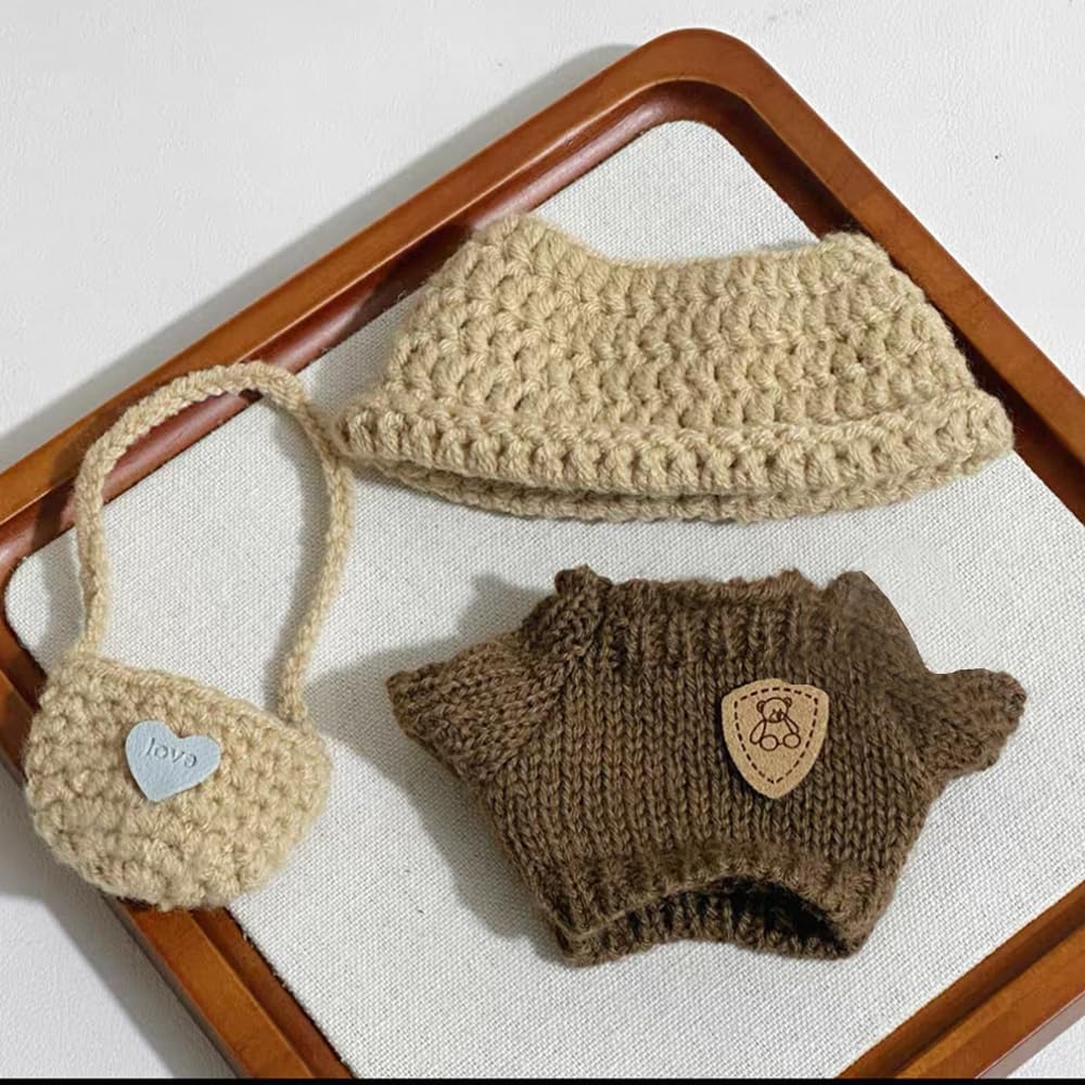 2025 New Clothes for Labubu Outfit, Exquisite Accessories for Labubu,Cute Clothes Set for 17 cm Labubu Accessories (#O)