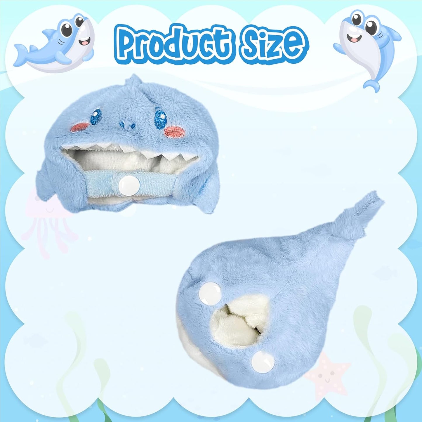 Clothes Fit for LABUBU Doll, Fashion Doll Clothes Outfit Set Cute Theme Designer Toys Dress Accessories for Collector Fans Display (Star)