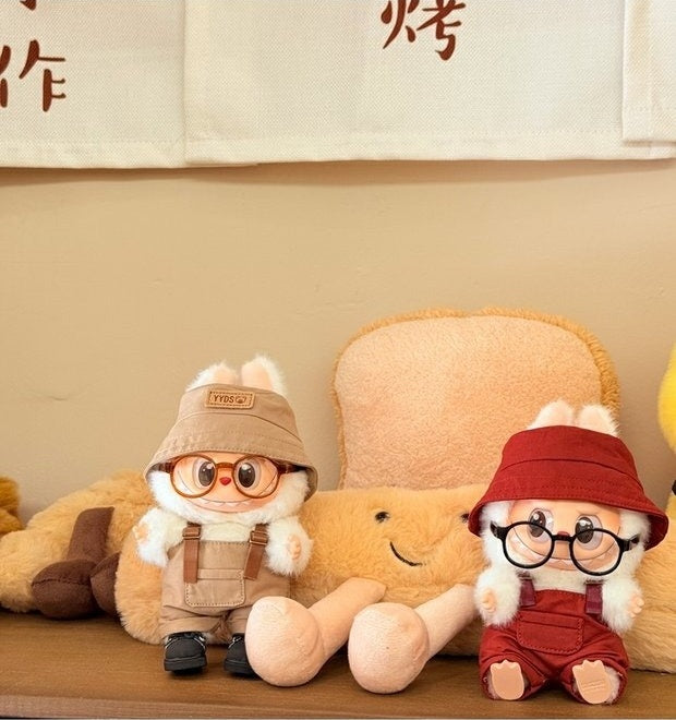 Labubu Series 2 Blind Box Outfit - Vinyl Face Keychain Clothes for Sitting Party Doll