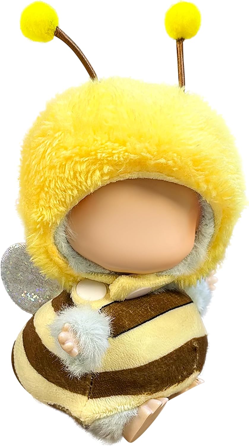 Clothes Fit for LABUBU Doll, Fashion Doll Clothes Outfit Set Cute Theme Designer Toys Dress Accessories for Collector Fans Display (Star)