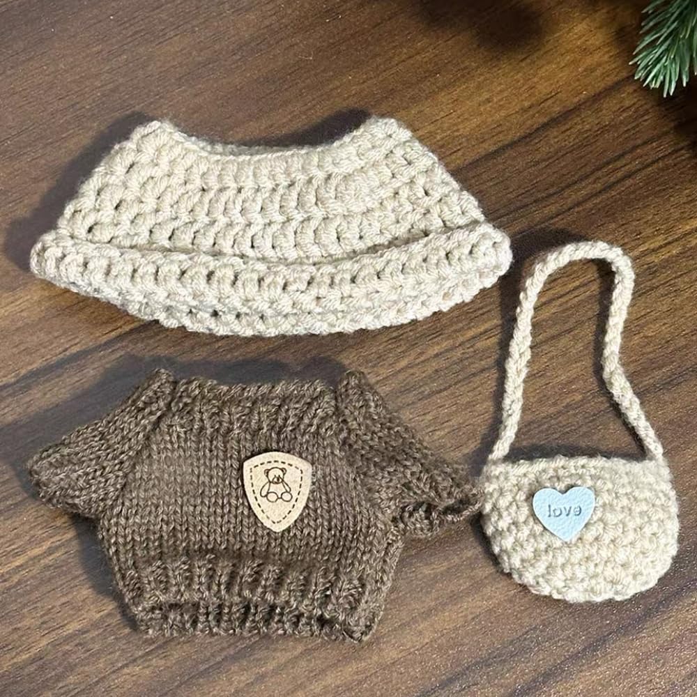 2025 New Clothes for Labubu Outfit, Exquisite Accessories for Labubu,Cute Clothes Set for 17 cm Labubu Accessories (#O)