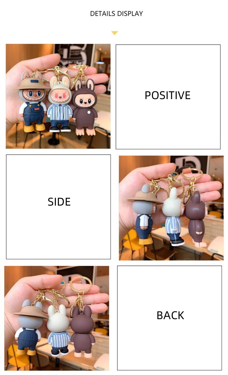 LABUBU Keychain - Cute & Trendy Car & Bag Charm