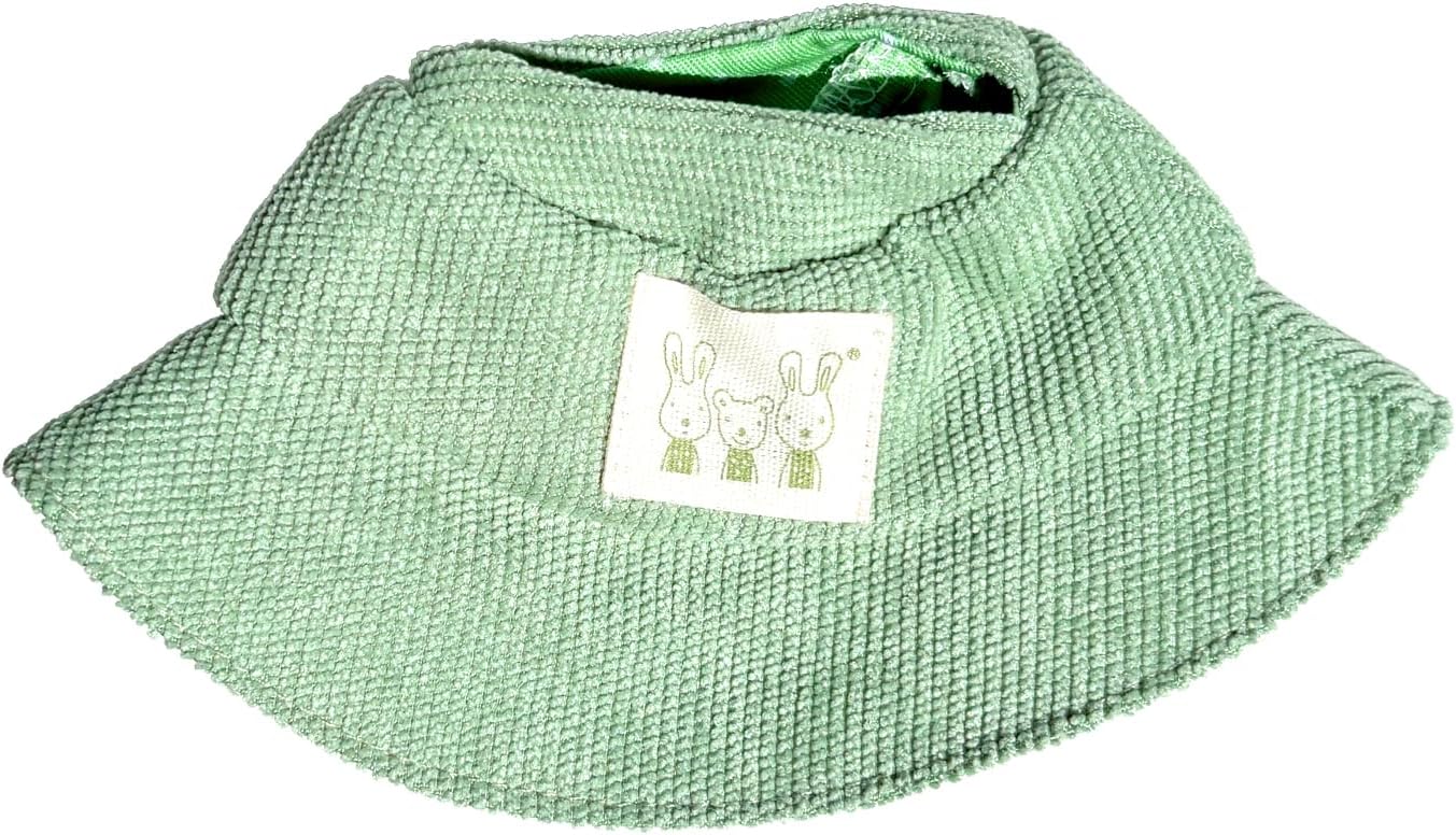 17cm Mini Doll Clothes 2-Piece Set - Green Princess Dress & Hat Outfit for Labubu & Similar 17cm Dolls (No Doll)