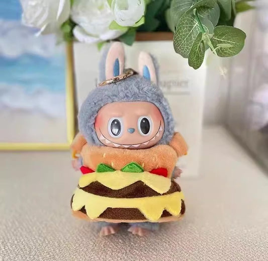 Labubu 15cm Charm Outfit | Cute Doll Clothing Set – Burger & Bee Styles