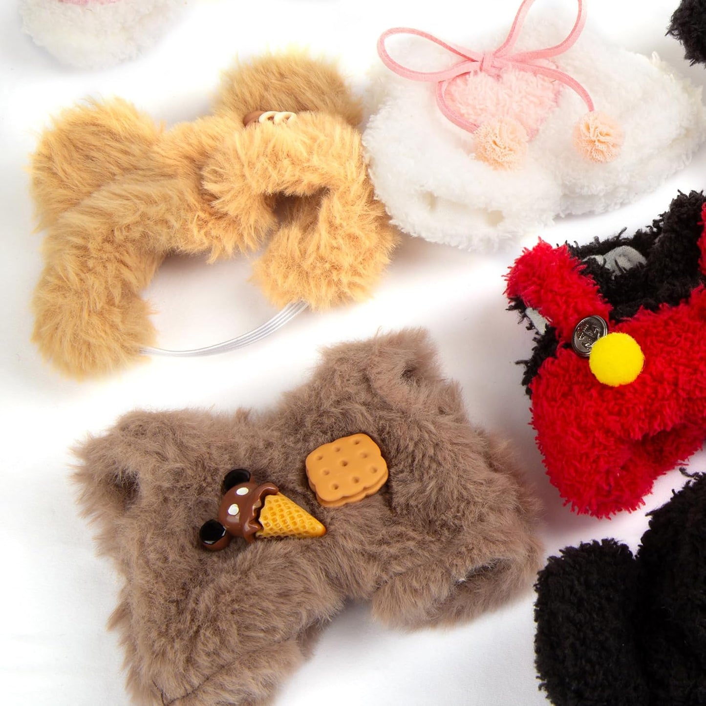 Doll Clothes(No Doll),Plush Clothes Accessories Cartoon Style Suit Animal Cosplay 2025 New Cute Set Bear