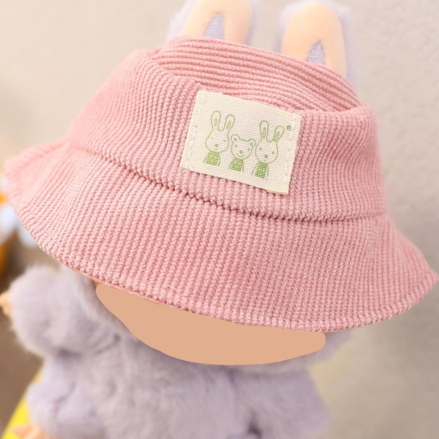 Doll Clothes Set - Knit Sweater & Tulle Skirt Outfit with Hat, Shoes & Camera Accessories, for 17cm Doll 1st/2nd/3rd Gen (Pink)