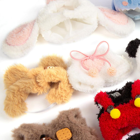 Doll Clothes(No Doll),Plush Clothes Accessories Cartoon Style Suit Animal Cosplay 2025 New Cute Set Bear