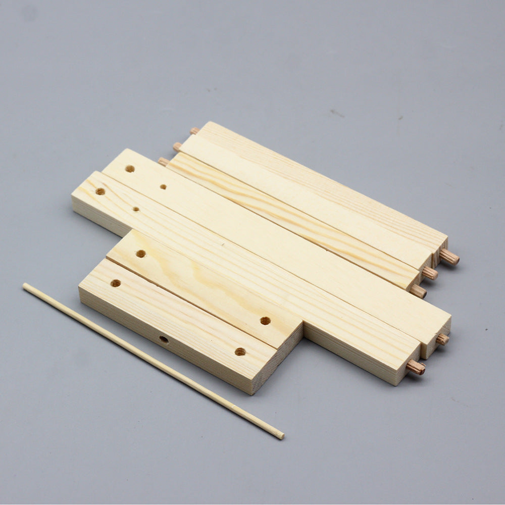Doll Mini Wooden Clothes Rack - 18-inch American Doll & BJD Labubu Clothes Hanger