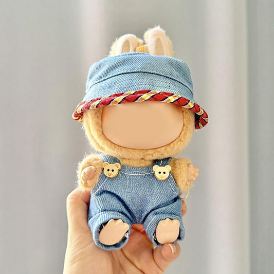 Clothes for LABUBU - Adorable Outfit Set for 17cm LABUBU Designer Clothes, Accessories for LABUBU, Luxury Chic Doll Clothing & Style Bundle