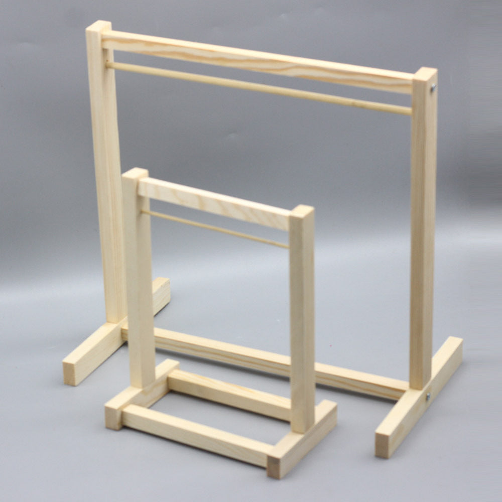 Doll Mini Wooden Clothes Rack - 18-inch American Doll & BJD Labubu Clothes Hanger