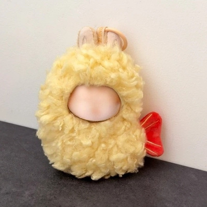 17cm Labubu Macaron Bee Outfit Set for Vinyl Figure 1st/2nd/3rd Gen Keychain Doll